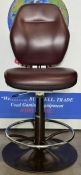 Maroon Pedestal X-Tended Play 20"-25" Height Adjustable Casino Chair